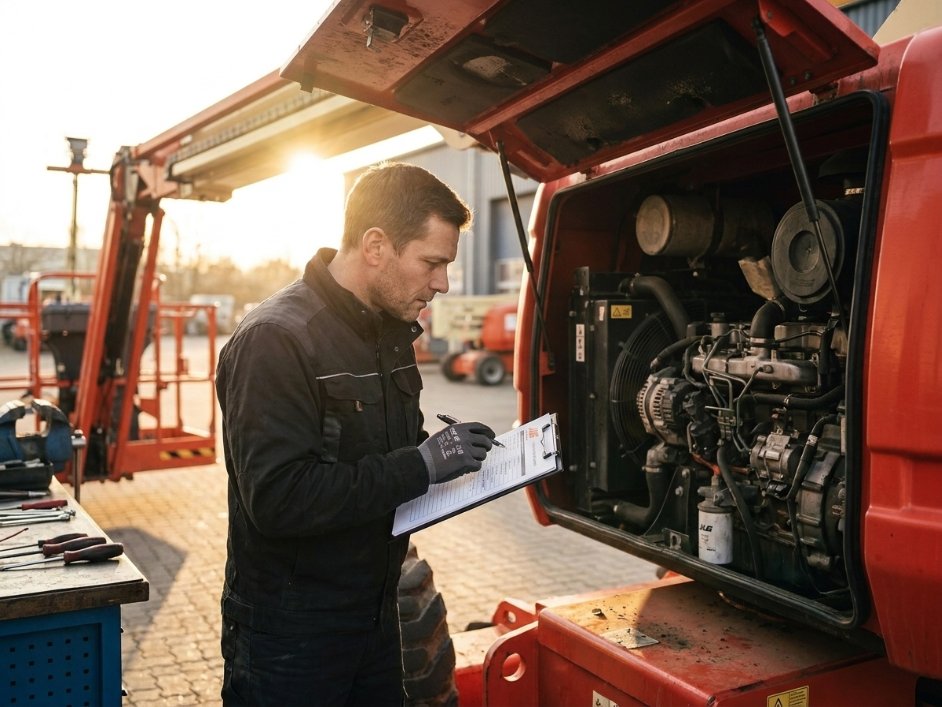 Manutenção Motor Plataforma